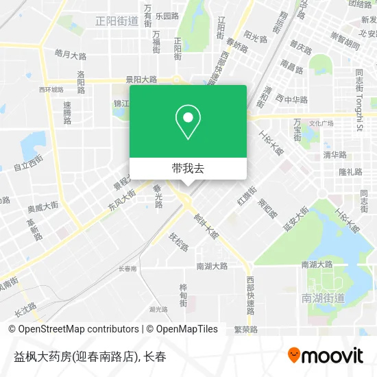 益枫大药房(迎春南路店)地图