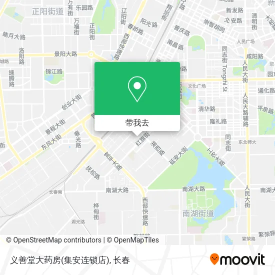 义善堂大药房(集安连锁店)地图
