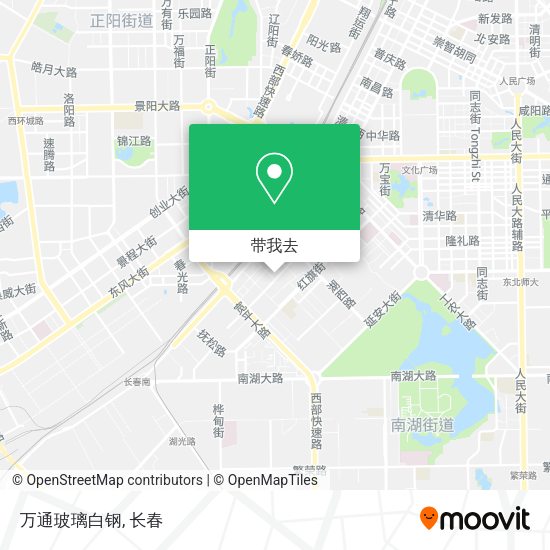 万通玻璃白钢地图