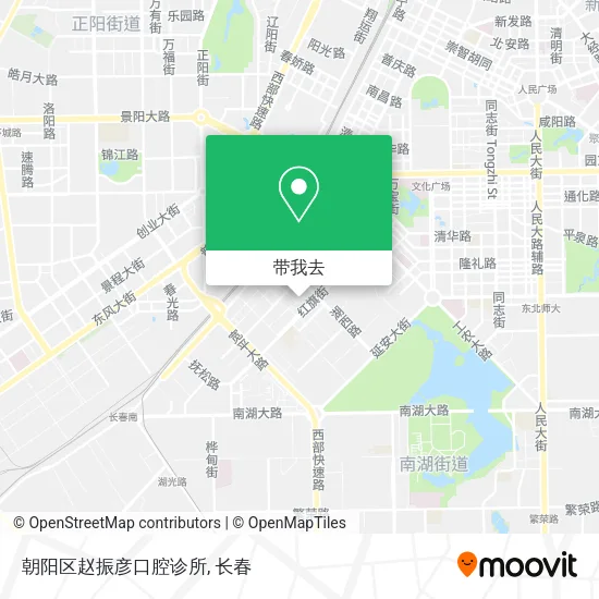 朝阳区赵振彦口腔诊所地图