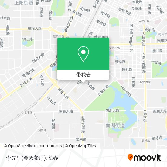 李先生(金碧餐厅)地图
