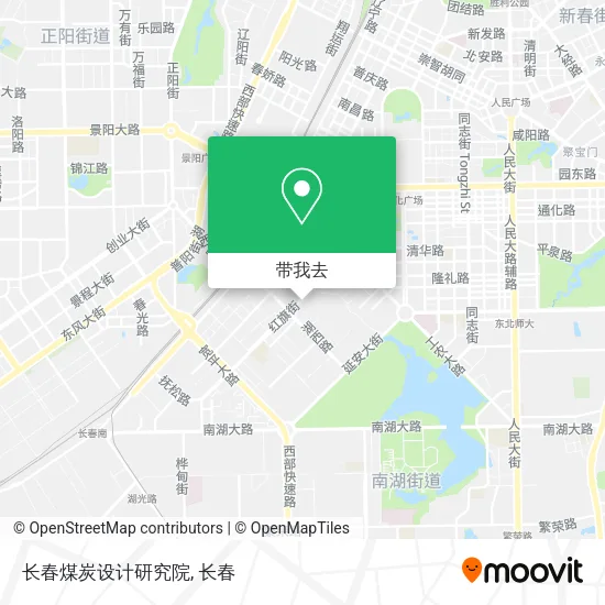 长春煤炭设计研究院地图