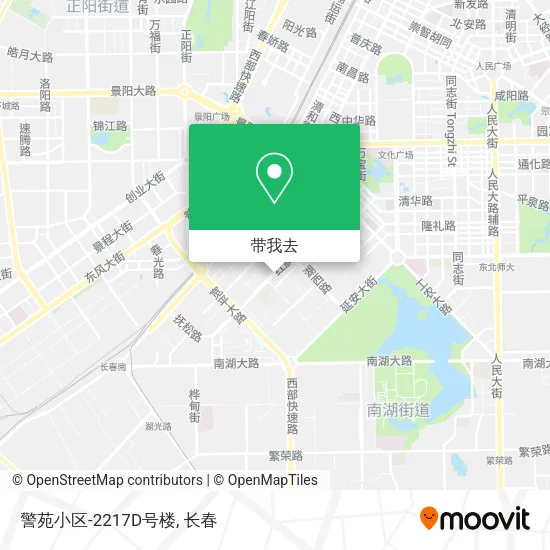 警苑小区-2217D号楼地图