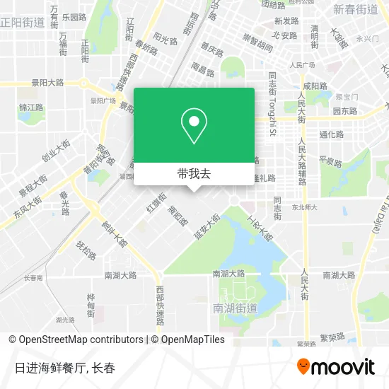 日进海鲜餐厅地图