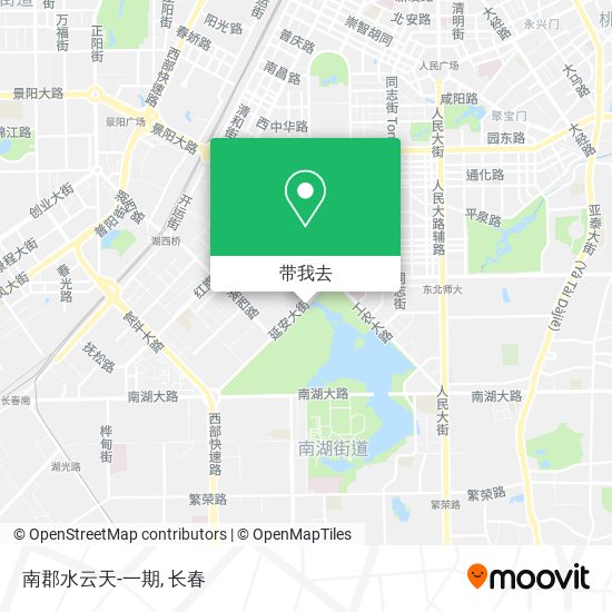 南郡水云天-一期地图