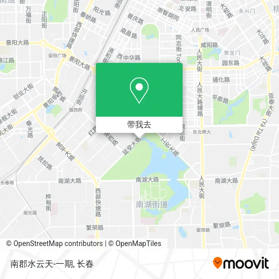 南郡水云天-一期地图