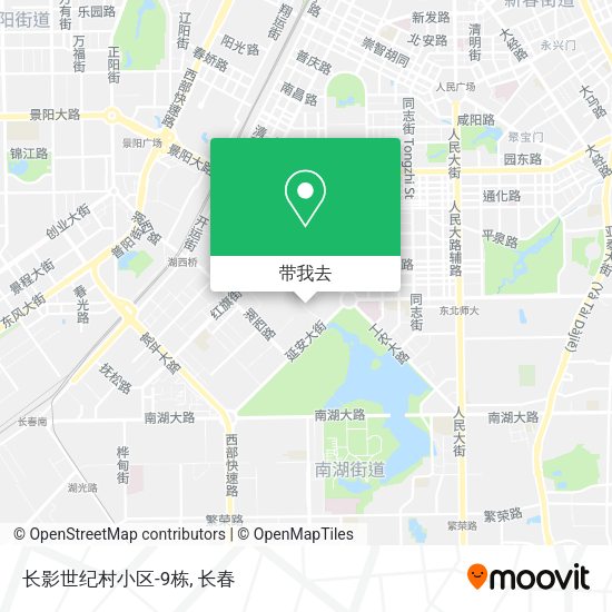 长影世纪村小区-9栋地图