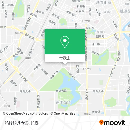 鸿锋钓具专卖地图