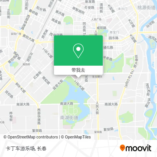 卡丁车游乐场地图