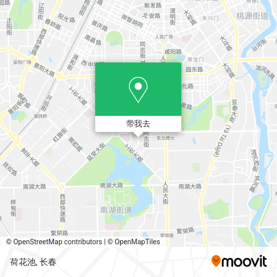 荷花池地图