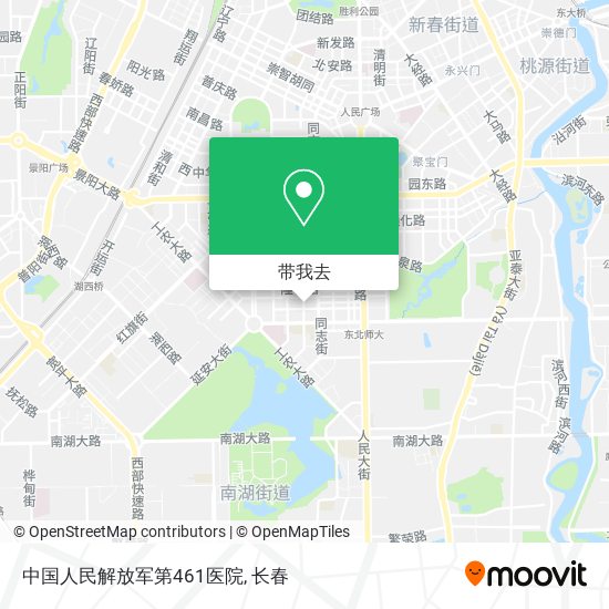 中国人民解放军第461医院地图