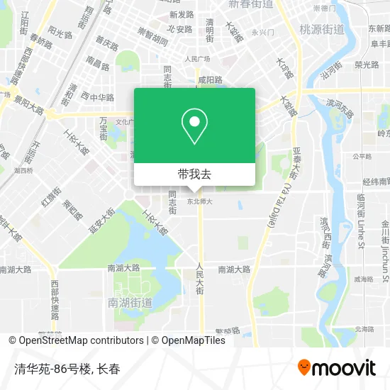 清华苑-86号楼地图