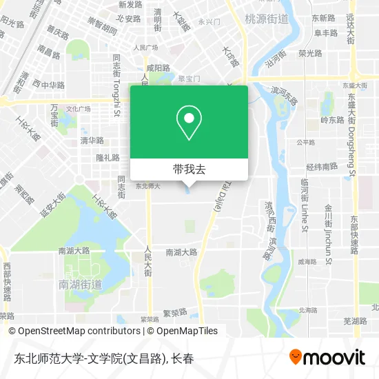 东北师范大学-文学院(文昌路)地图