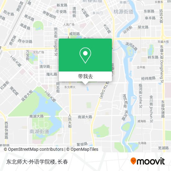 东北师大-外语学院楼地图