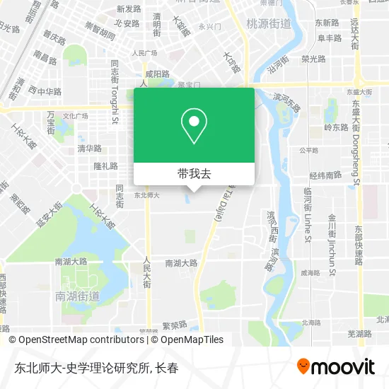 东北师大-史学理论研究所地图