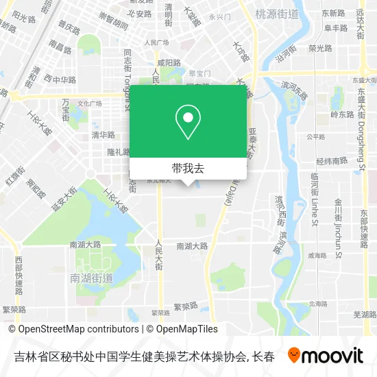 吉林省区秘书处中国学生健美操艺术体操协会地图