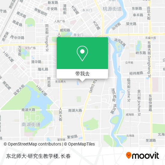 东北师大-研究生教学楼地图