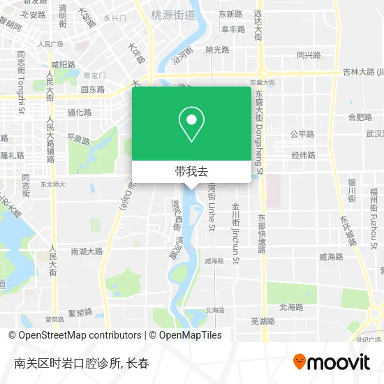 南关区时岩口腔诊所地图