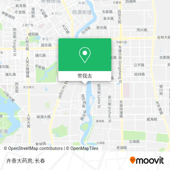 卉香大药房地图