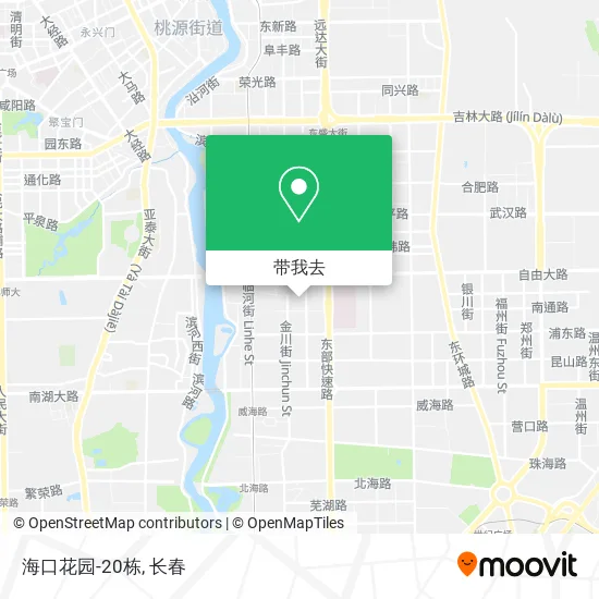 海口花园-20栋地图