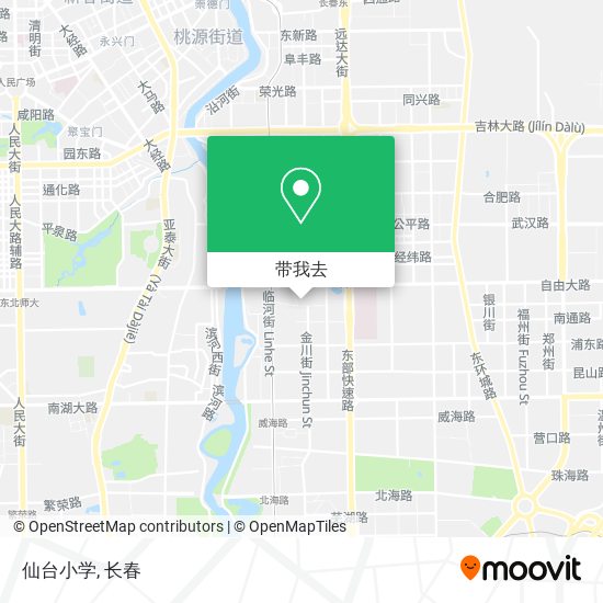 仙台小学地图