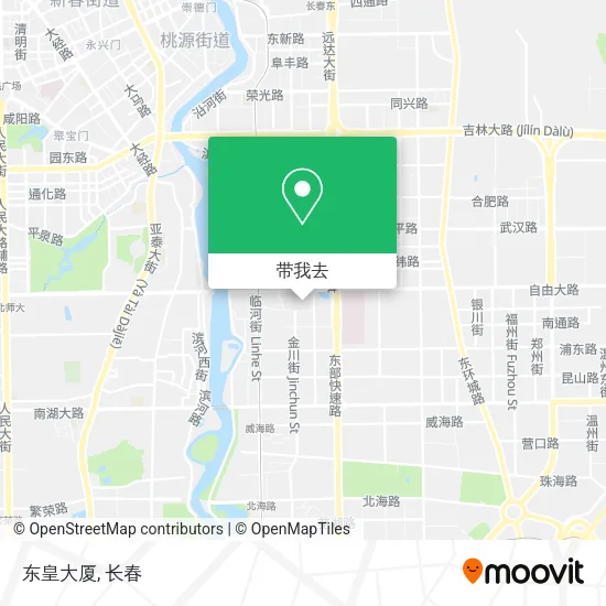 东皇大厦地图