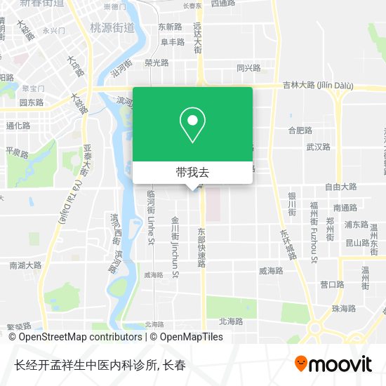 长经开孟祥生中医内科诊所地图