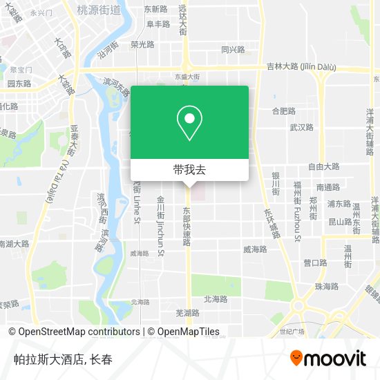 帕拉斯大酒店地图