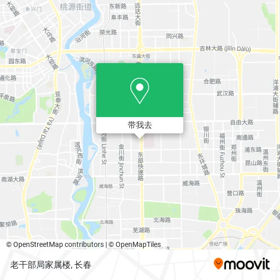 老干部局家属楼地图