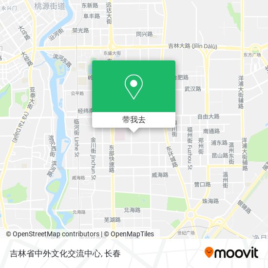 吉林省中外文化交流中心地图