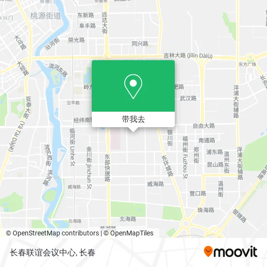 长春联谊会议中心地图