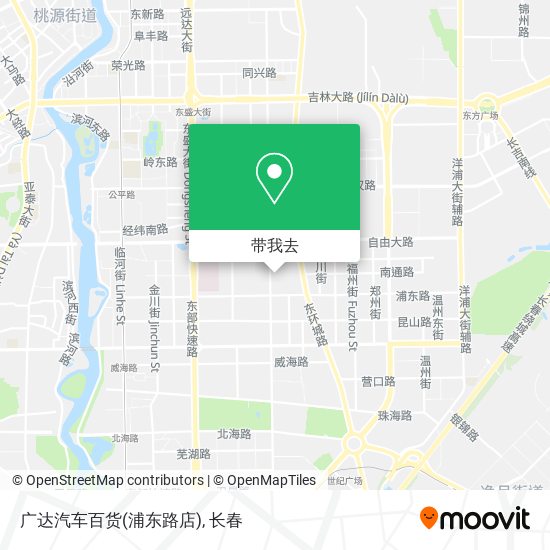 广达汽车百货(浦东路店)地图