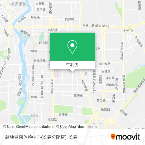 慈铭健康体检中心(长春分院店)地图