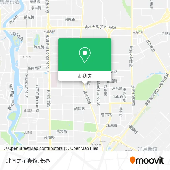 北国之星宾馆地图