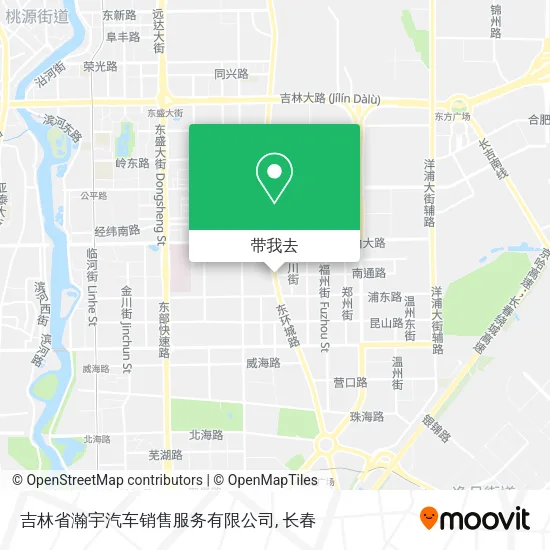 吉林省瀚宇汽车销售服务有限公司地图