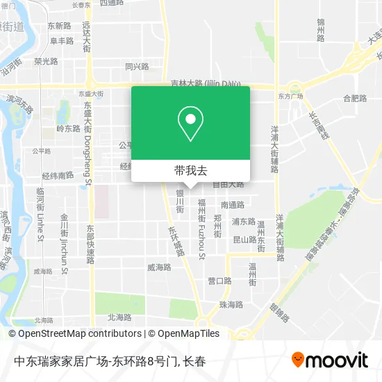 中东瑞家家居广场-东环路8号门地图