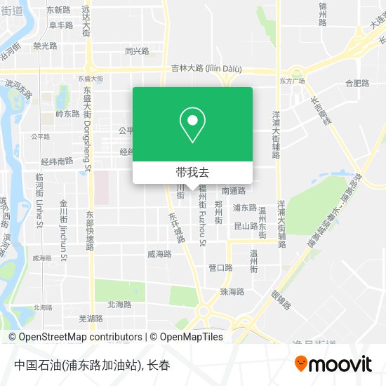 中国石油(浦东路加油站)地图