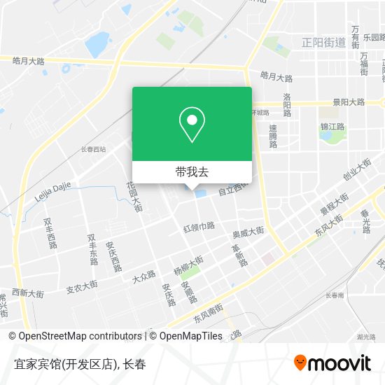 宜家宾馆(开发区店)地图