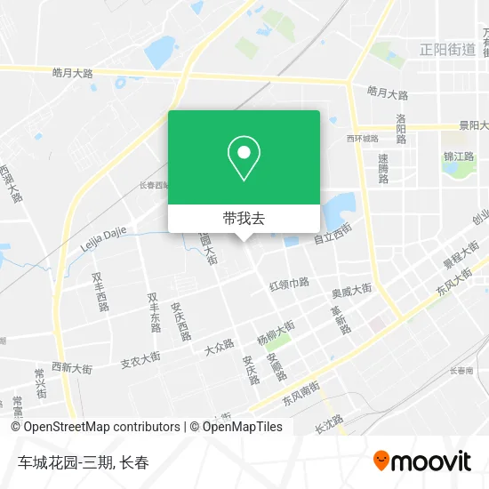 车城花园-三期地图