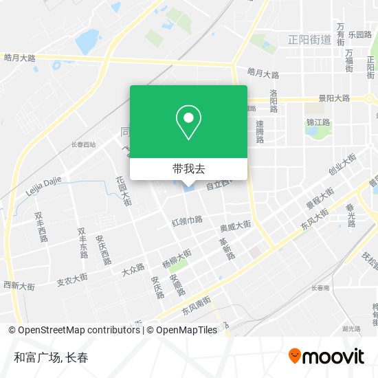 和富广场地图