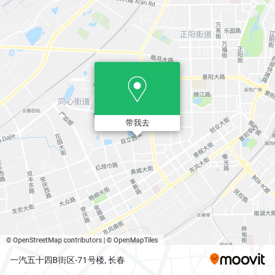 一汽五十四B街区-71号楼地图
