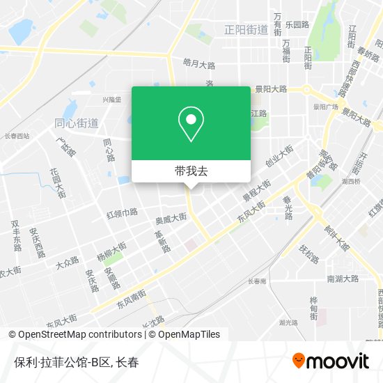 保利·拉菲公馆-B区地图