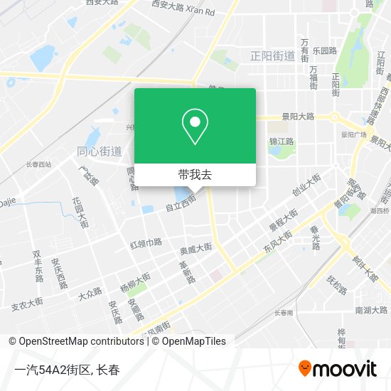 一汽54A2街区地图