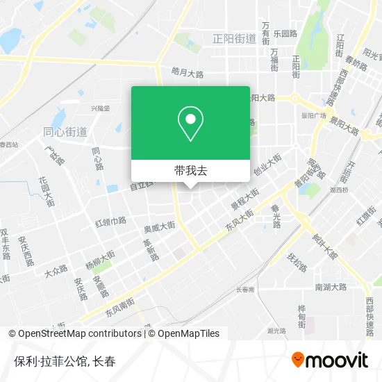 保利·拉菲公馆地图