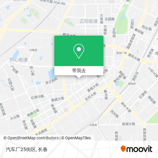 汽车厂25街区地图