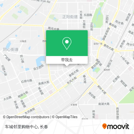 车城邻里购物中心地图