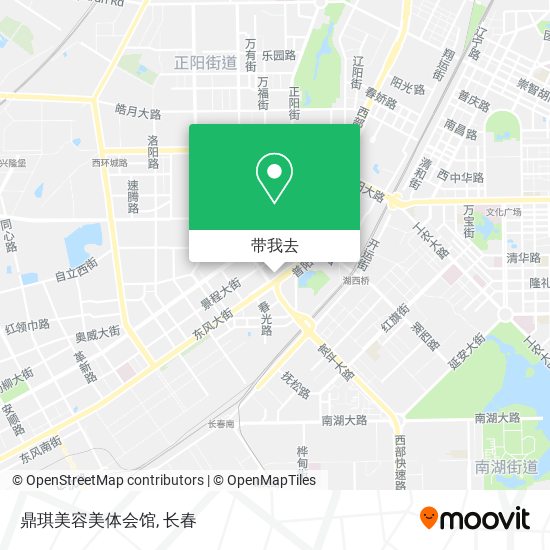 鼎琪美容美体会馆地图