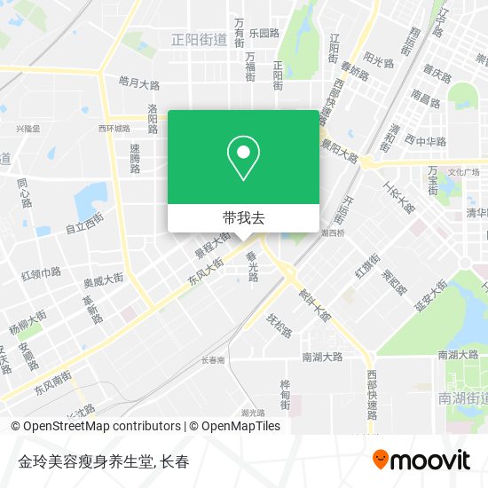 金玲美容瘦身养生堂地图