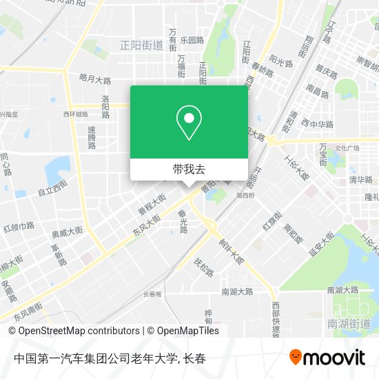 中国第一汽车集团公司老年大学地图