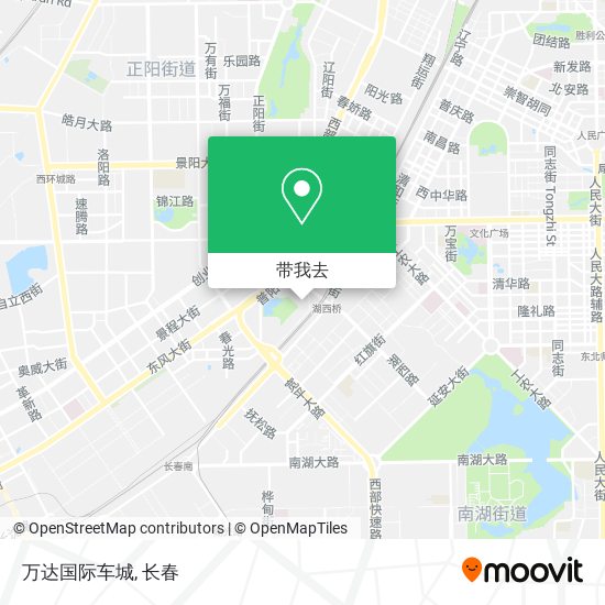 万达国际车城地图